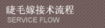 睫毛嫁接術(shù)流程